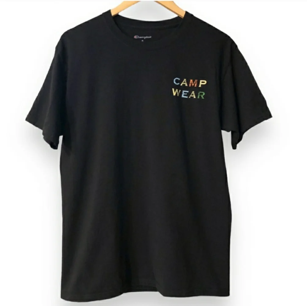 CHAMPION Mens Classic Graphic T-Shirt Camp Wear - Picture 2 of 10